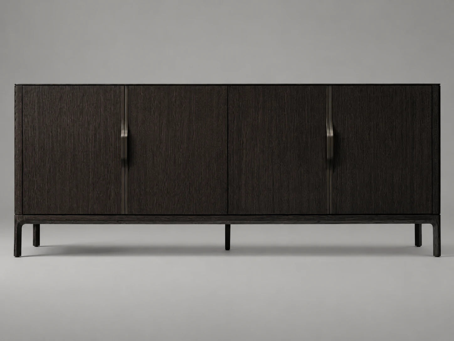 oak-sideboard-4-door-1 #Wood Finish_Black Oak