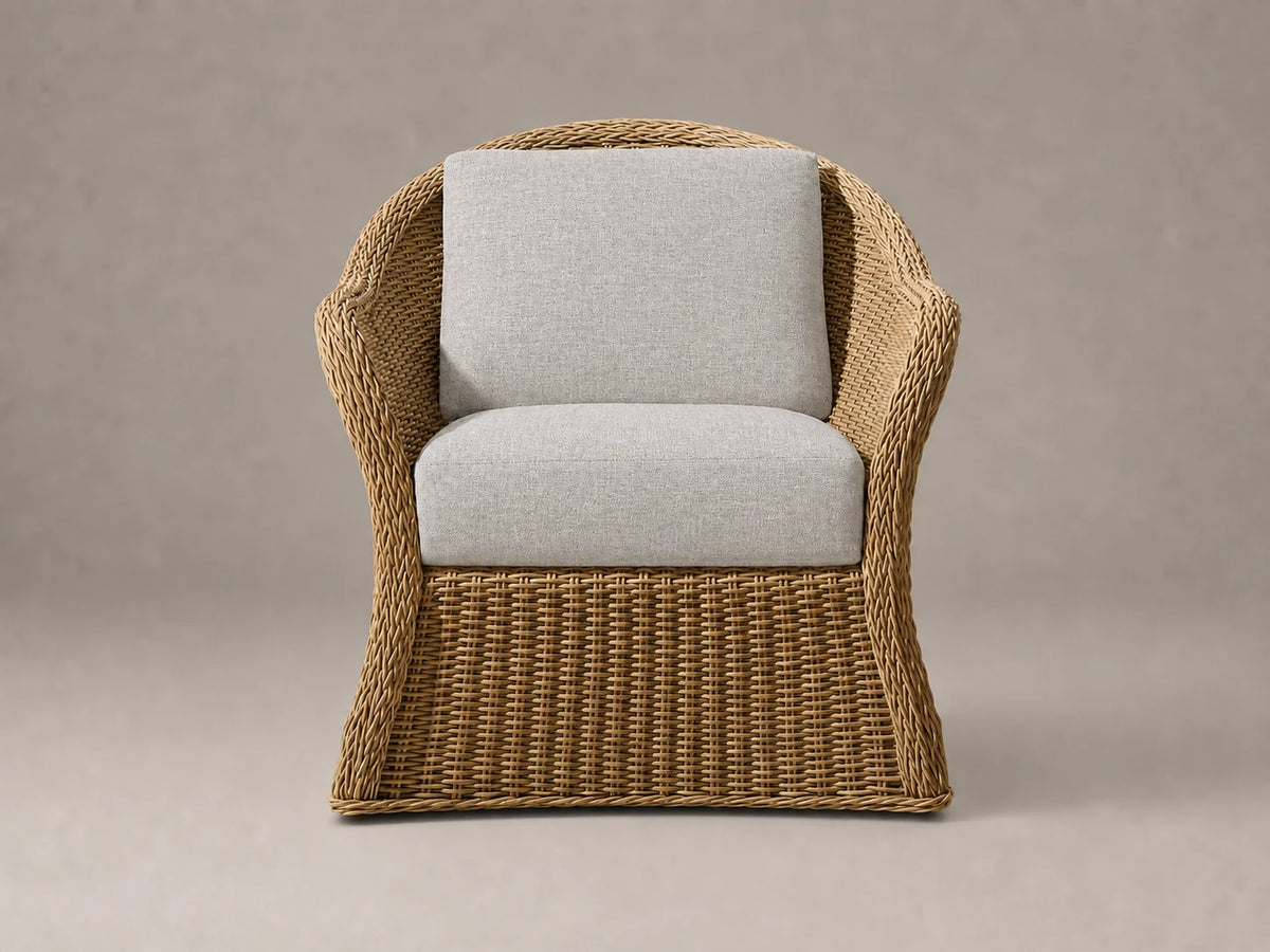 outdoor-swivel-chair-woven-frame-performance-fabric #Fabric & Color_Heritage Belgian Linen Agate