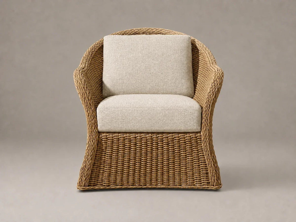 outdoor-swivel-chair-woven-frame-performance-fabric #Fabric & Color_Heritage Belgian Linen Alder