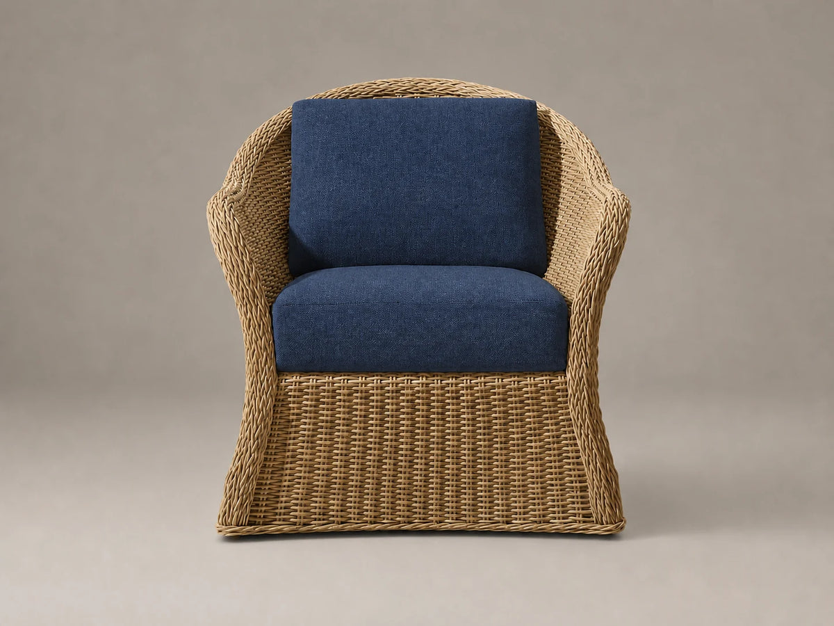 outdoor-swivel-chair-woven-frame-performance-fabric #Fabric & Color_Performance Linen Weave Bay