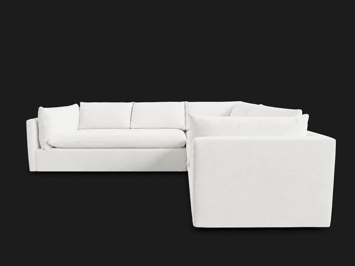 #Fabric & Color_Performance Linen Weave Pure White