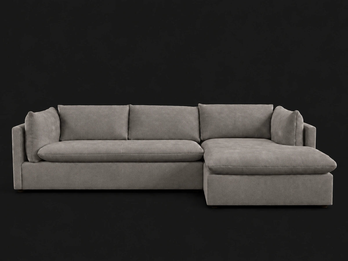 #Fabric & Color_Nubuck Leather Asphalt