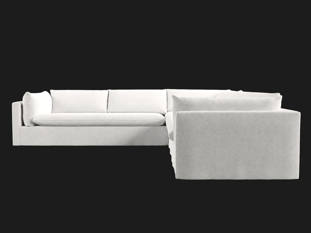 #Fabric & Color_Performance Linen Weave Pure White