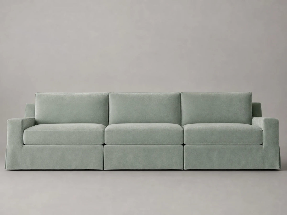 Performance Velvet Seafoam