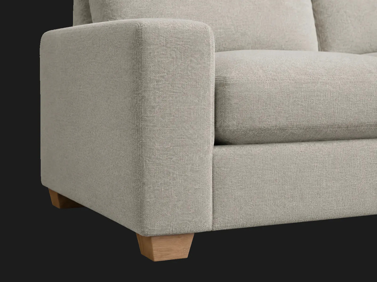 SOFA-MODULAR-SLIPCOVER arm and base detail