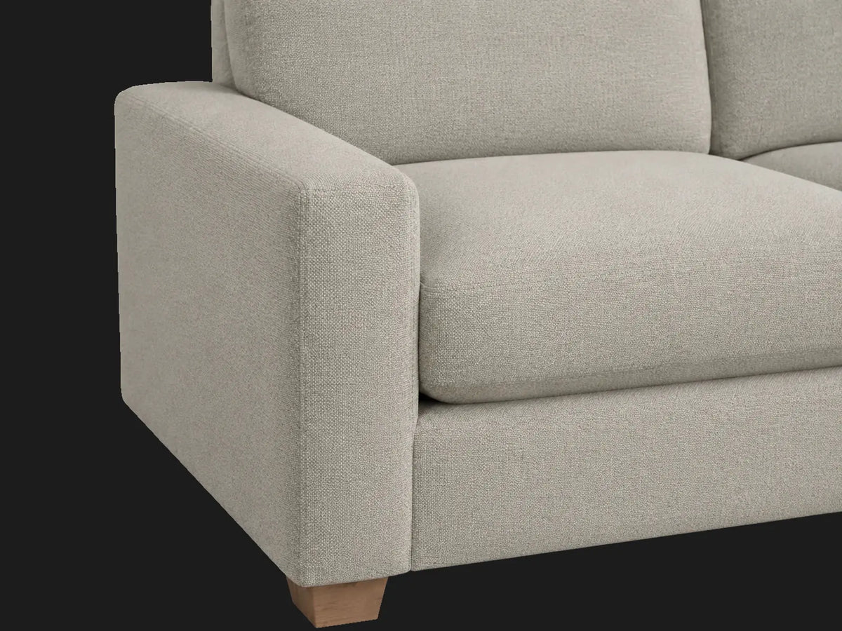 SOFA-MODULAR-SLIPCOVER arm and cushion detail