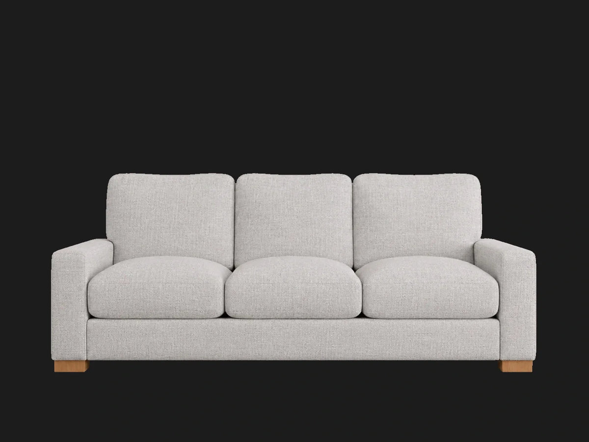 SOFA-MODULAR-SLIPCOVER in Heritage Belgian Linen Agate - front #Fabric & Color_Heritage Belgian Linen Agate
