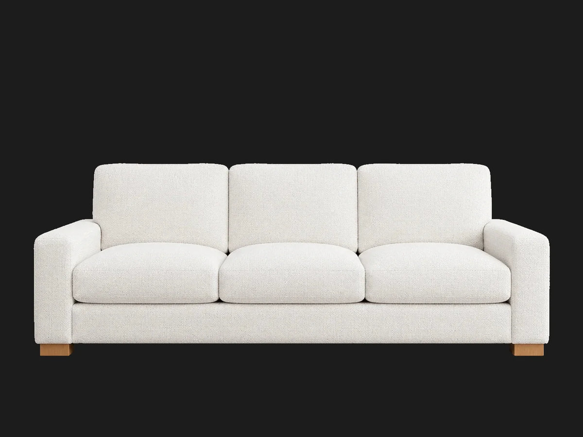SOFA-MODULAR-SLIPCOVER in Heritage Belgian Linen Egret - front #Fabric & Color_Heritage Belgian Linen Egret