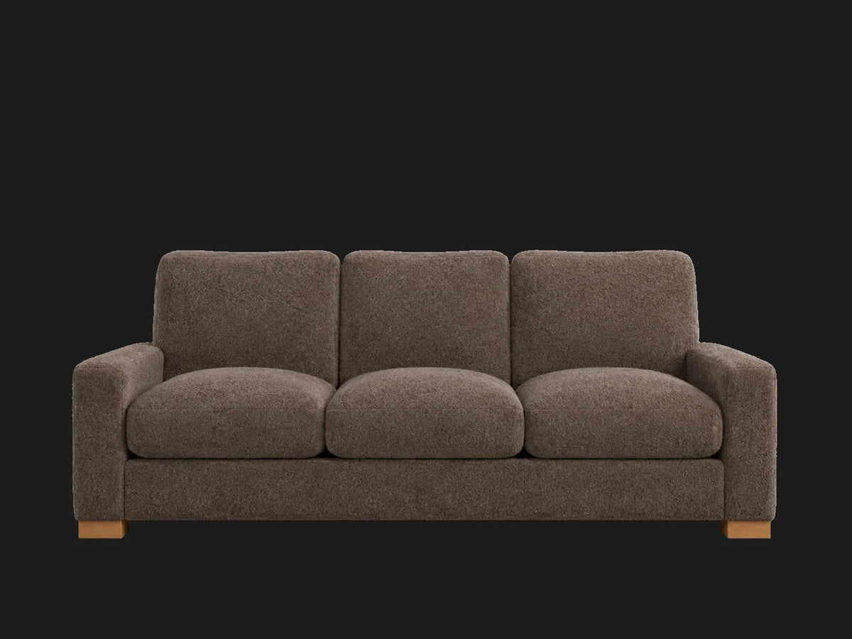 SOFA-MODULAR-SLIPCOVER in Mohair Mink - front #Fabric & Color_Mohair Mink
