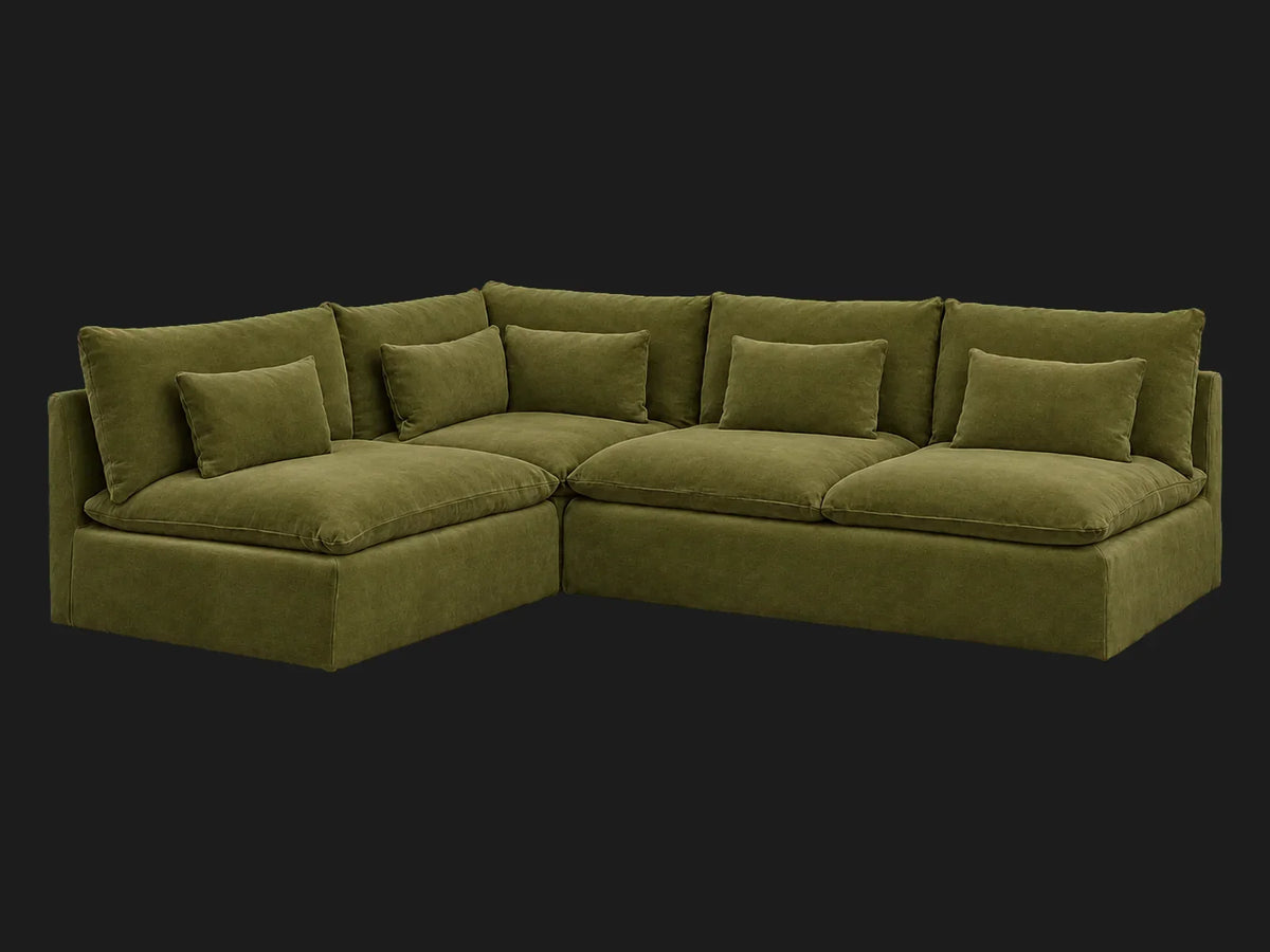Performance Velvet Olive #Fabric & Color_Performance Velvet Olive