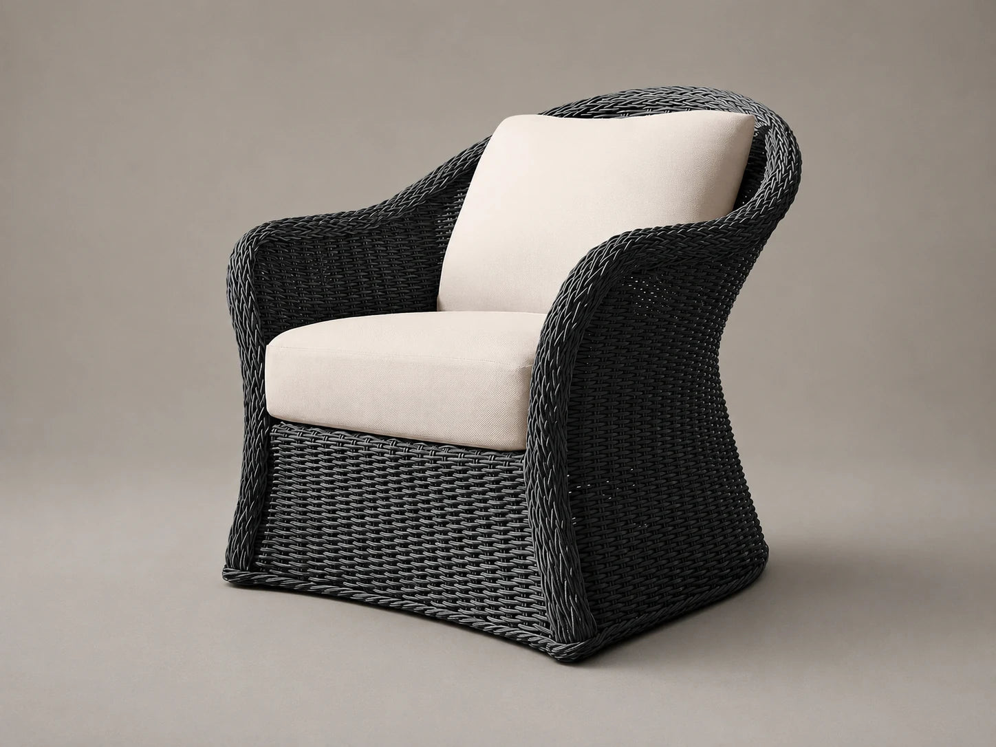 outdoor-swivel-chair-woven-frame-performance-fabric product view