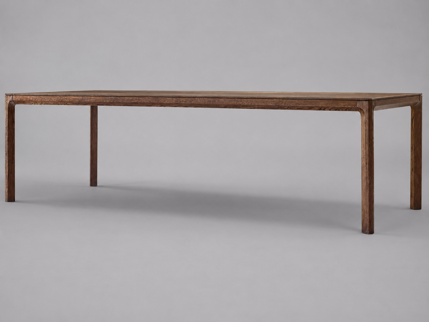 Expandable Solid Oak Table，8-10 seats