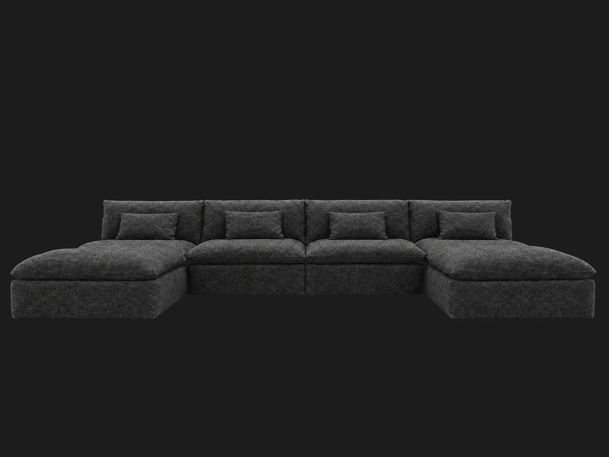 Italian Brushed Wool Pepper #Fabric & Color_Italian Brushed Wool Pepper