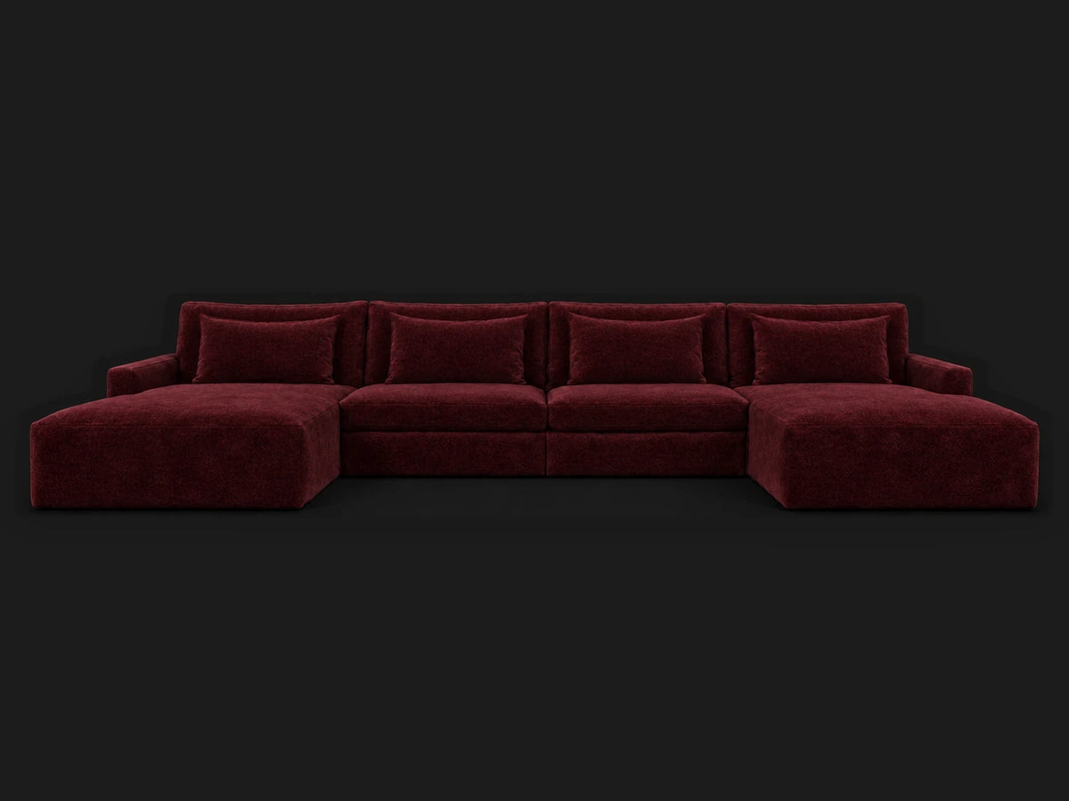 Mohair Crimson #Fabric & Color_Mohair Crimson