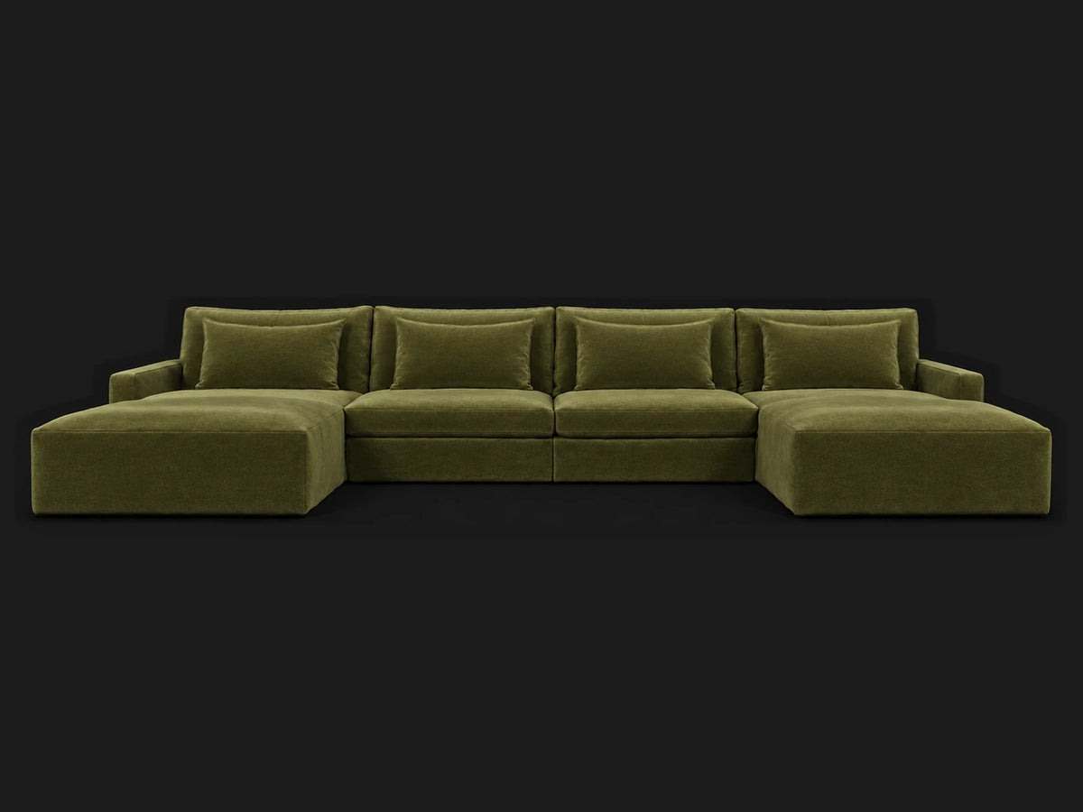 Performance Velvet Olive #Fabric & Color_Performance Velvet Olive