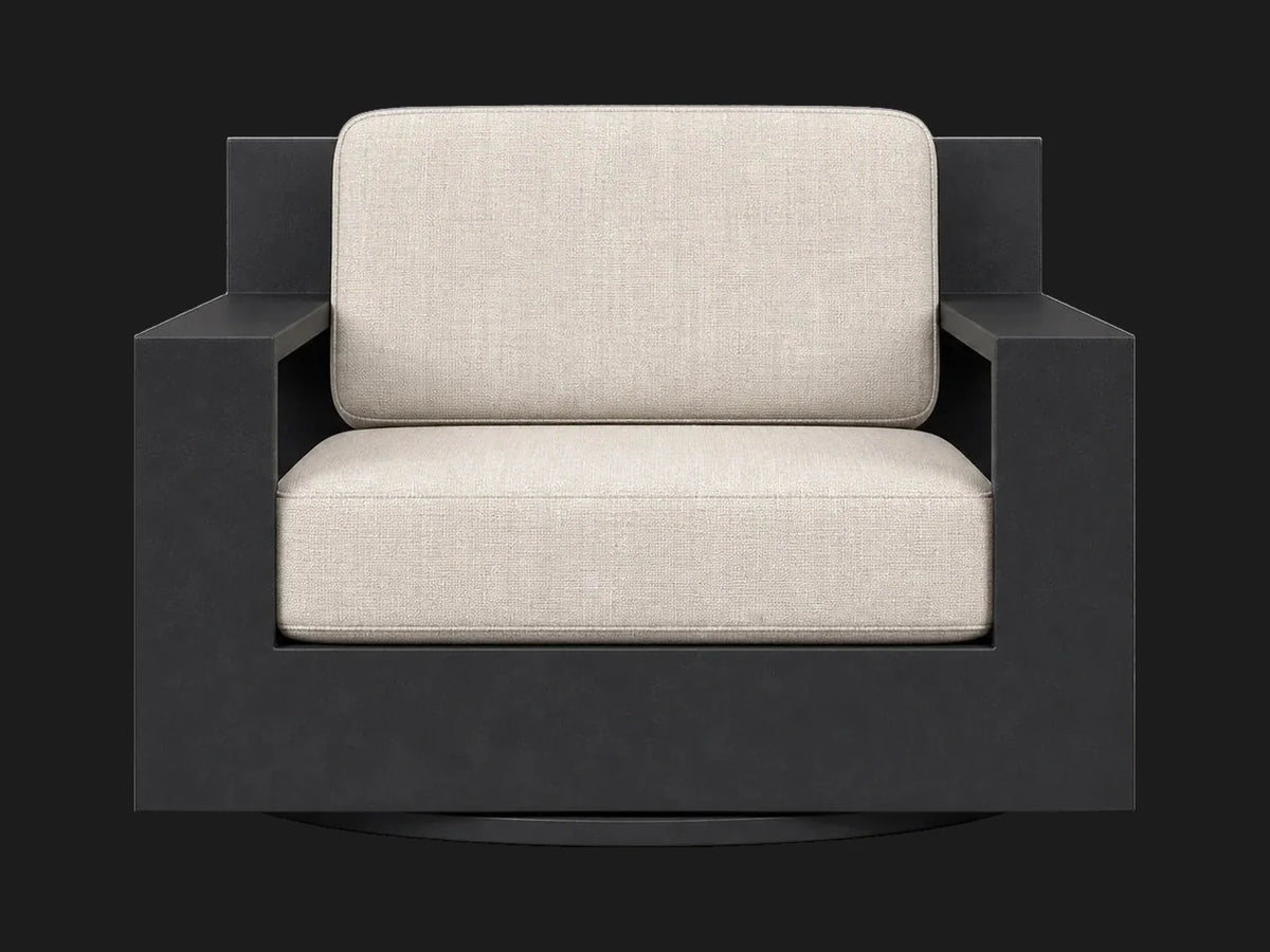 outdoor-swivel-chair-aluminum-frame-performance-fabric-1 #Fabric & Color_Performance Linen Weave Beige