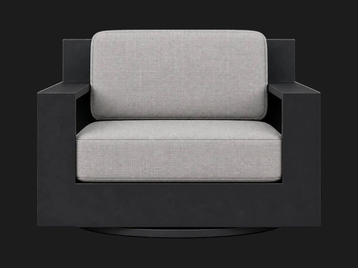 outdoor-swivel-chair-aluminum-frame-performance-fabric-1 #Fabric & Color_Performance Linen Weave Cloud