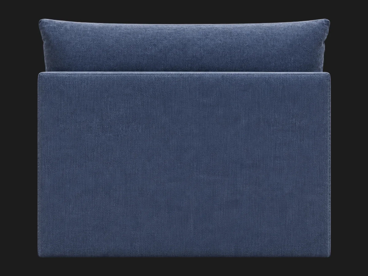 Aria Chair in Heritage Belgian Linen Lake - gallery view 3