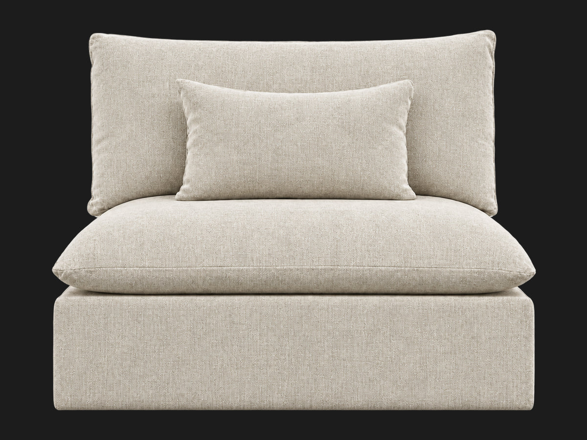 Aria Chair in Heritage Belgian Linen Alder #Fabric & Color_Heritage Belgian Linen Alder