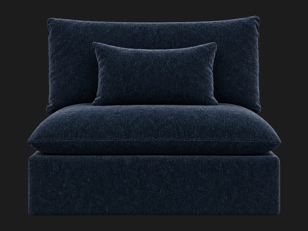 Aria Chair in Mohair Admiral #Fabric & Color_Mohair Admiral