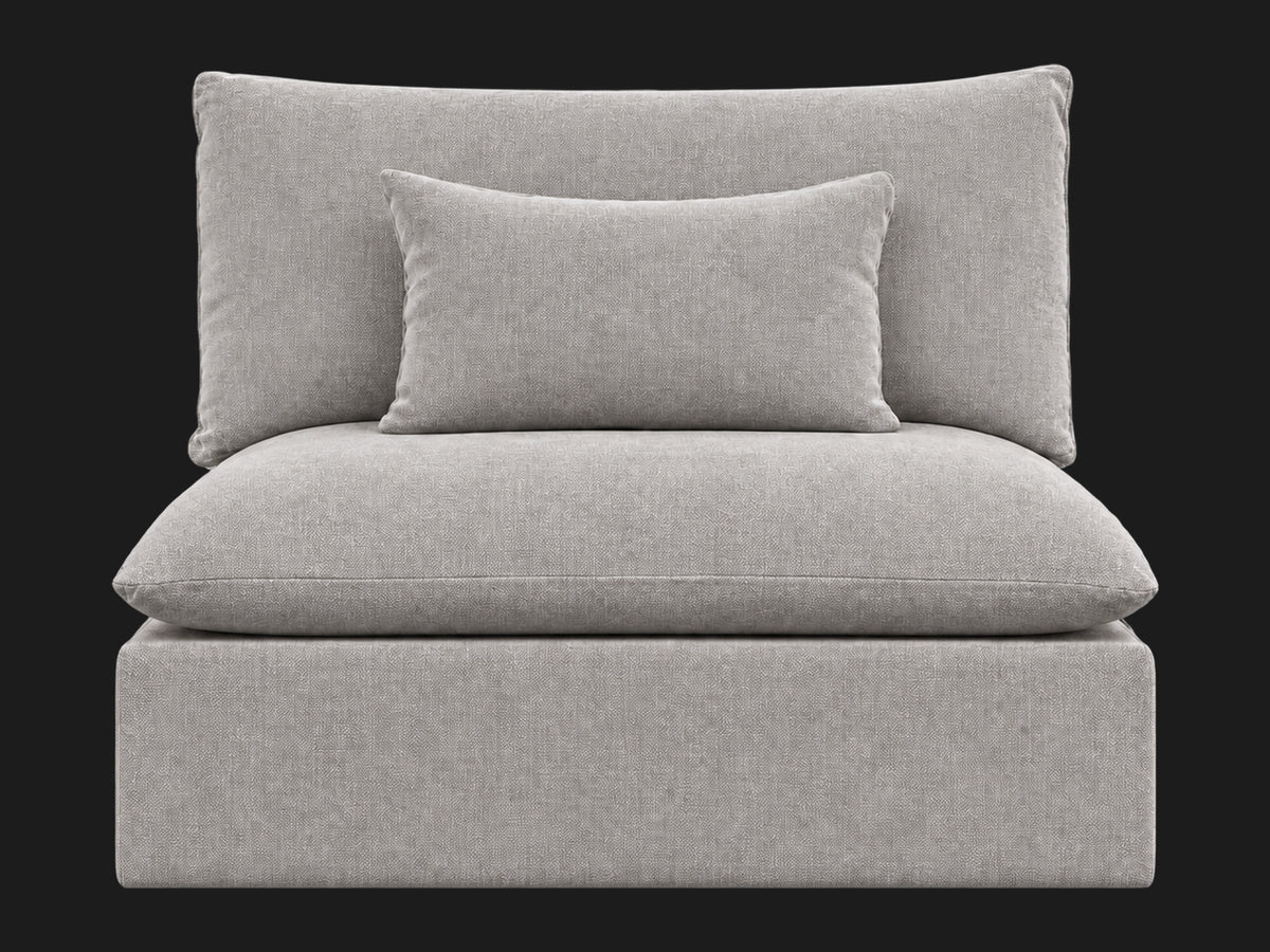 Aria Chair in Performance Linen Weave Cloud #Fabric & Color_Performance Linen Weave Cloud
