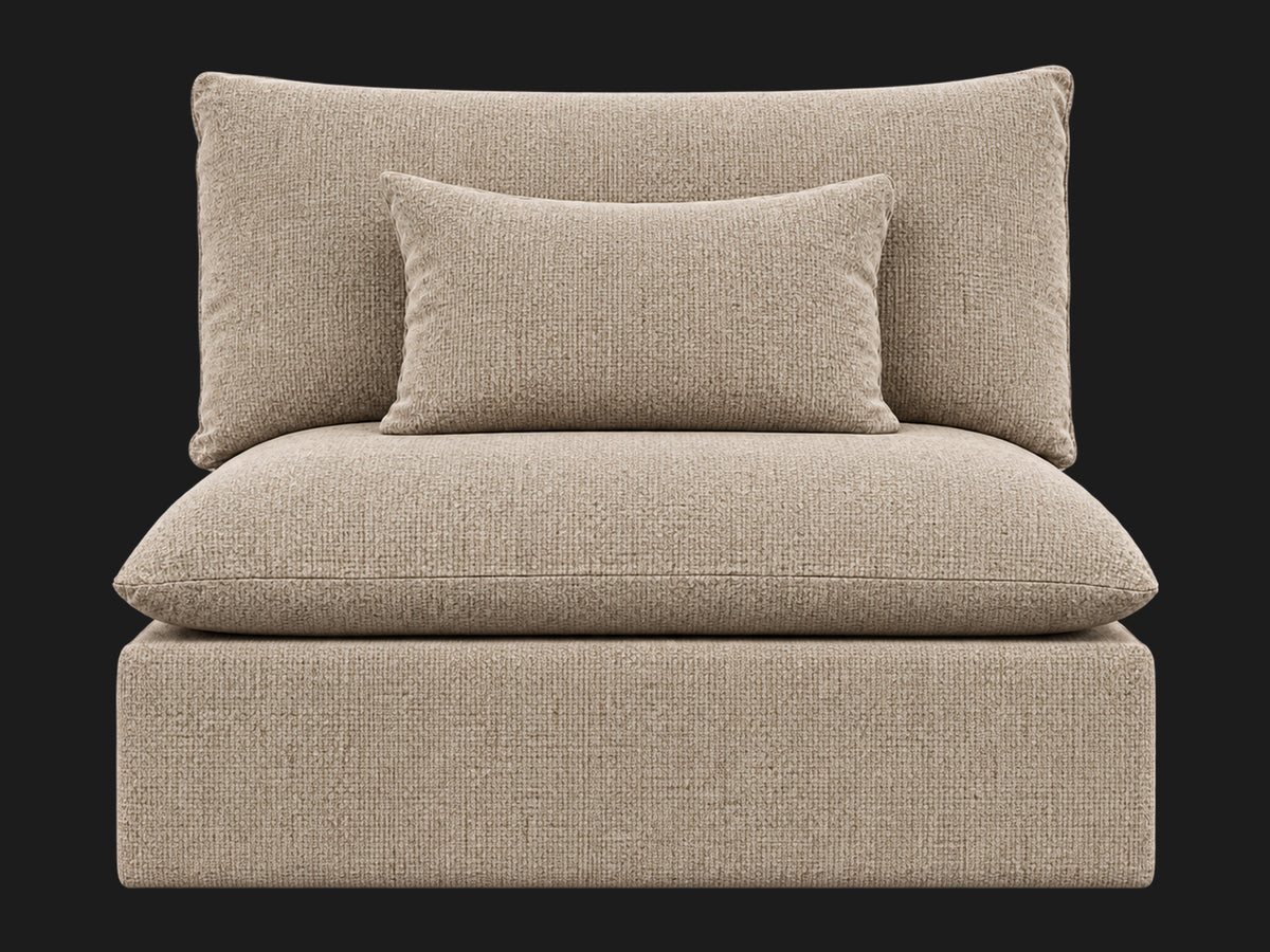 Aria Chair in Performance Textural Weave Marina #Fabric & Color_Performance Textural Weave Marina