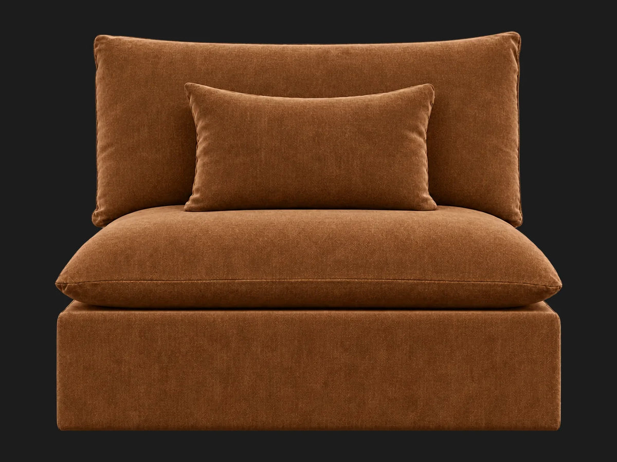 Aria Chair in Performance Velvet Cider