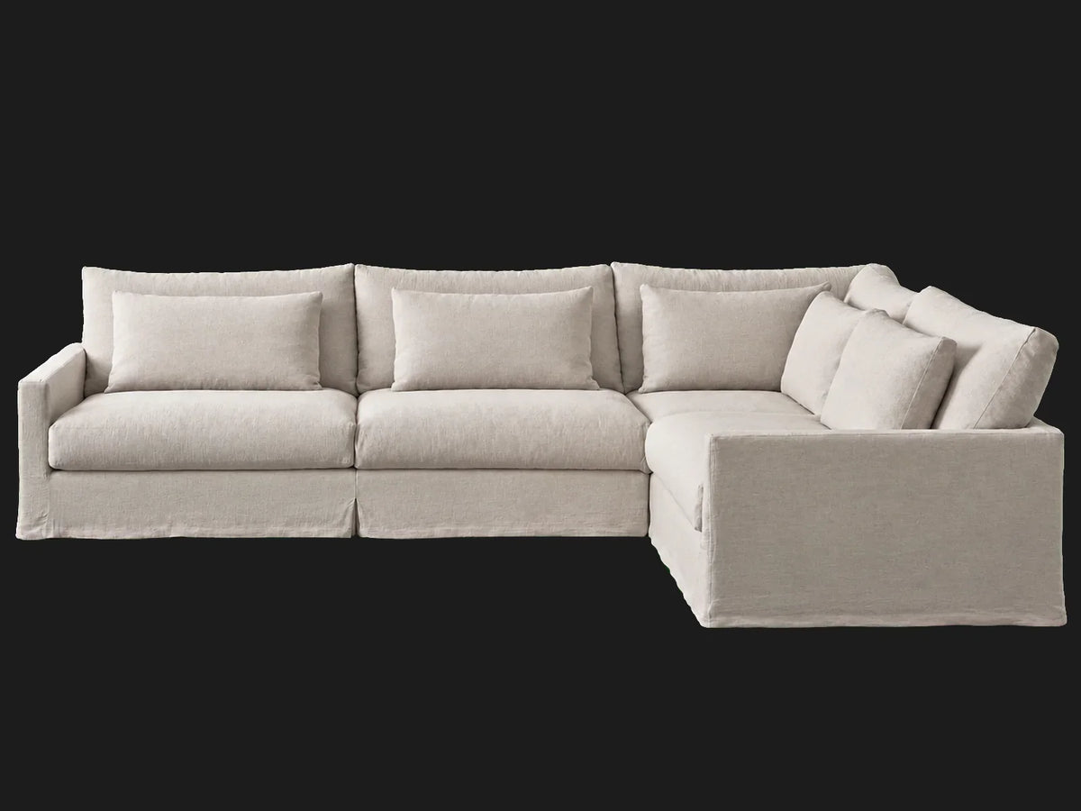 Performance Linen Weave Cloud #Fabric & Color_Performance Linen Weave Cloud