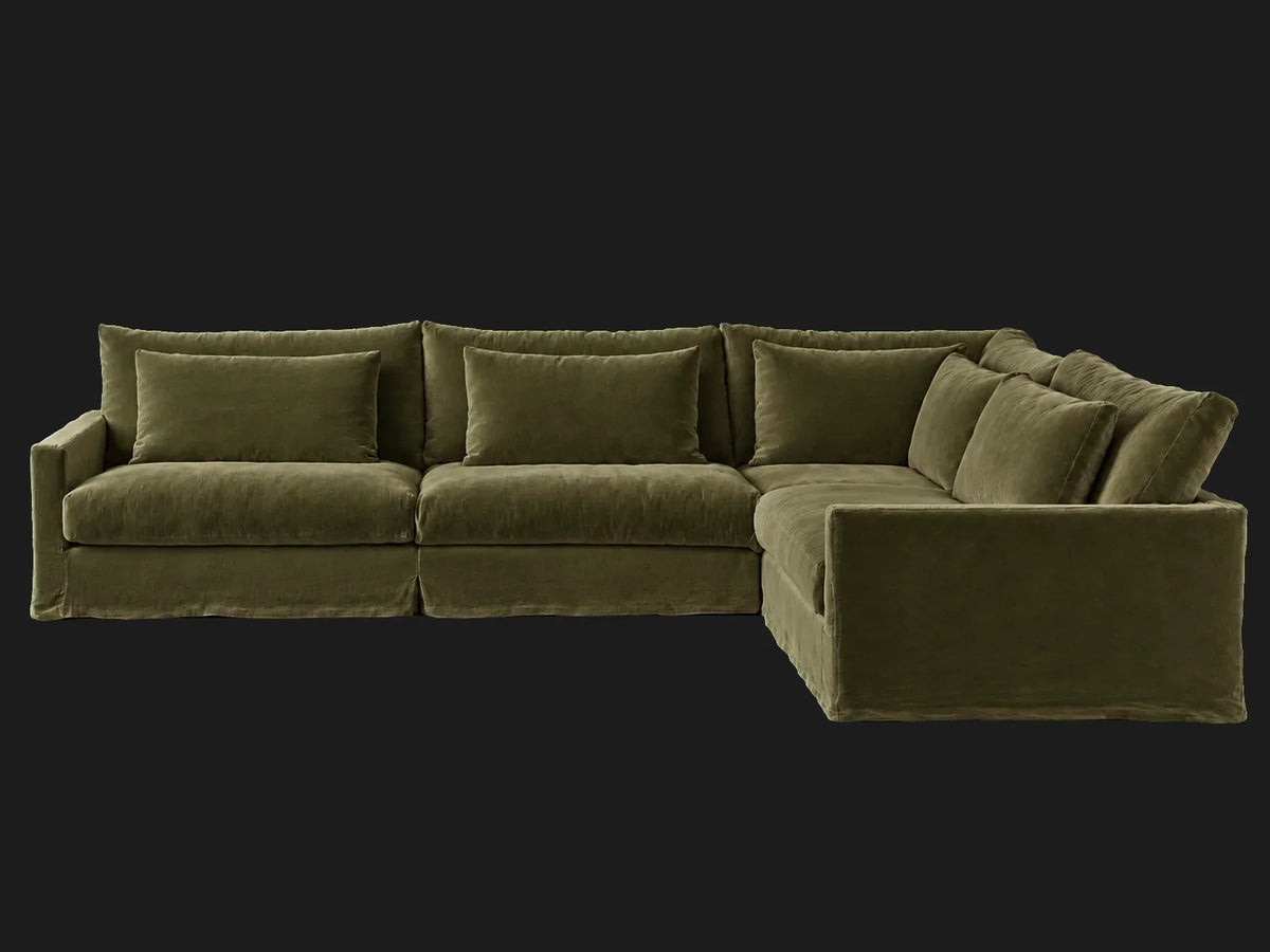 Performance Velvet Olive #Fabric & Color_Performance Velvet Olive