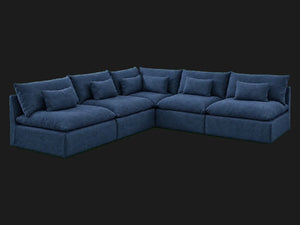 Aria Slipcovered Modular Corner Sectional
