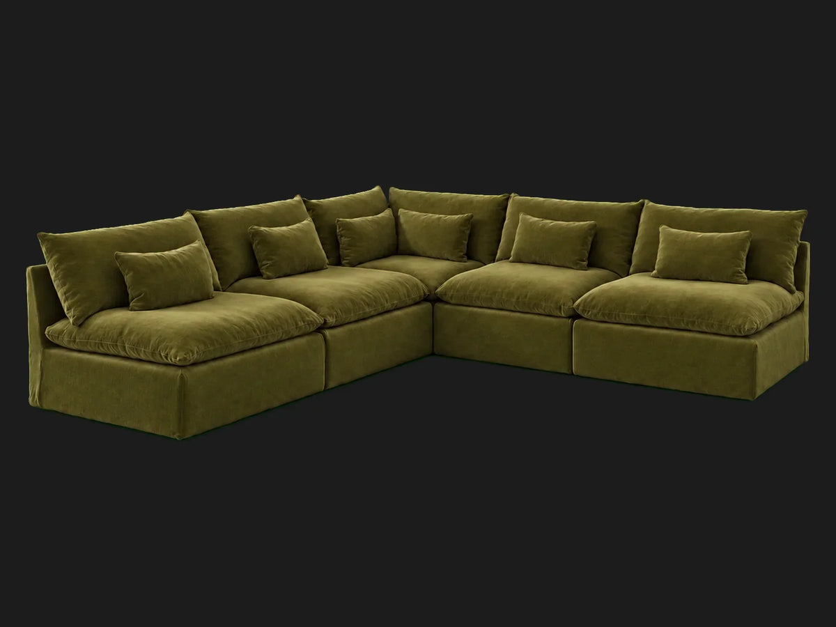 #Fabric & Color_Performance Velvet Olive