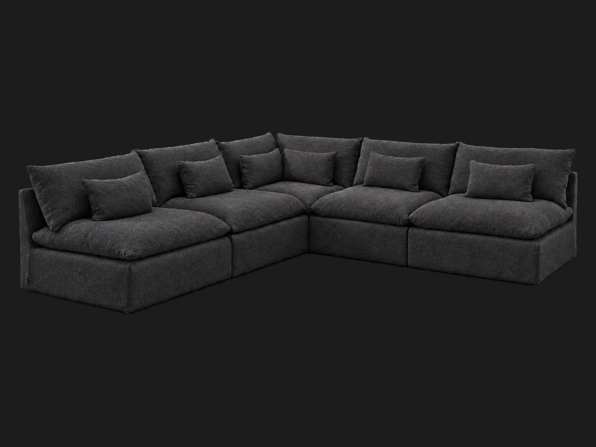 #Fabric & Color_Italian Brushed Wool Pepper