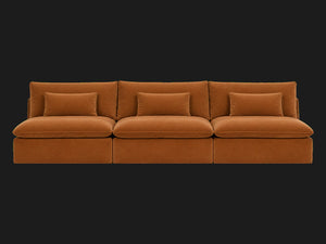 Aria Slipcovered Modular Sectional Sofa