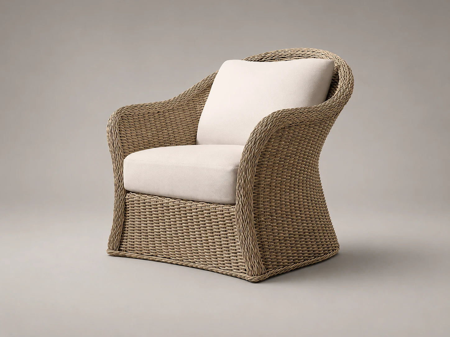 outdoor-swivel-chair-woven-frame-performance-fabric product view