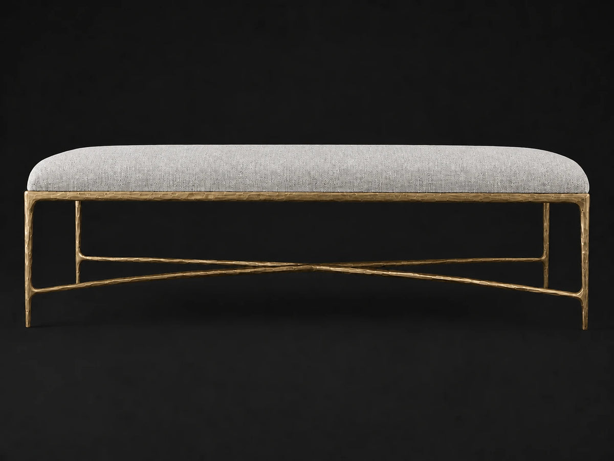 Rectangular Coffee Ottoman, Fabric