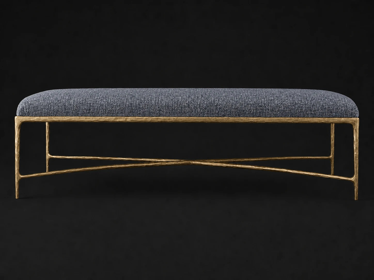 Rectangular Coffee Ottoman, Fabric
