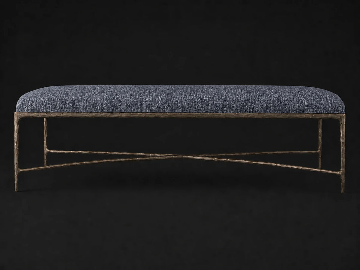 Rectangular Coffee Ottoman, Fabric