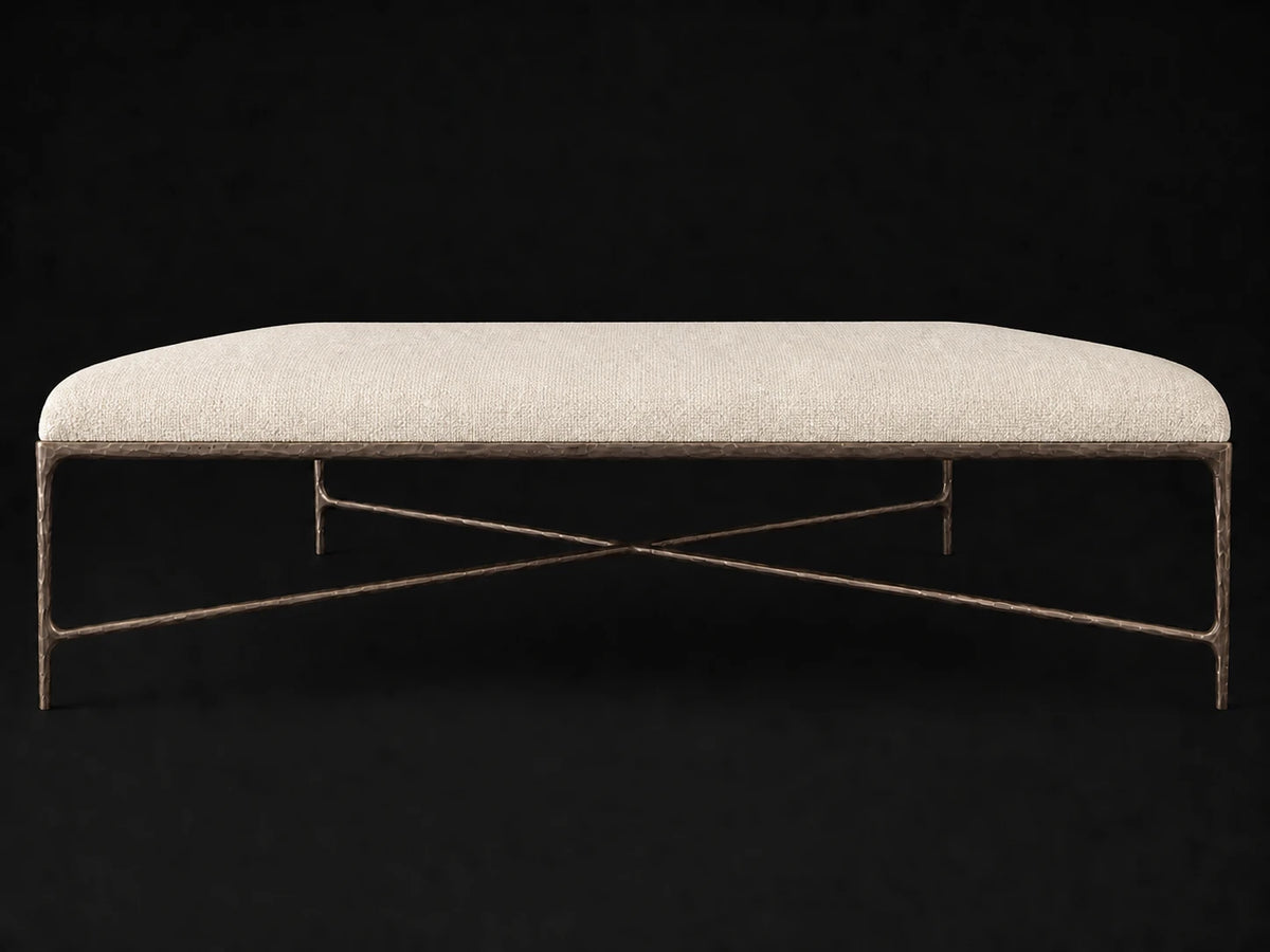 Square Coffee Ottoman, Fabric