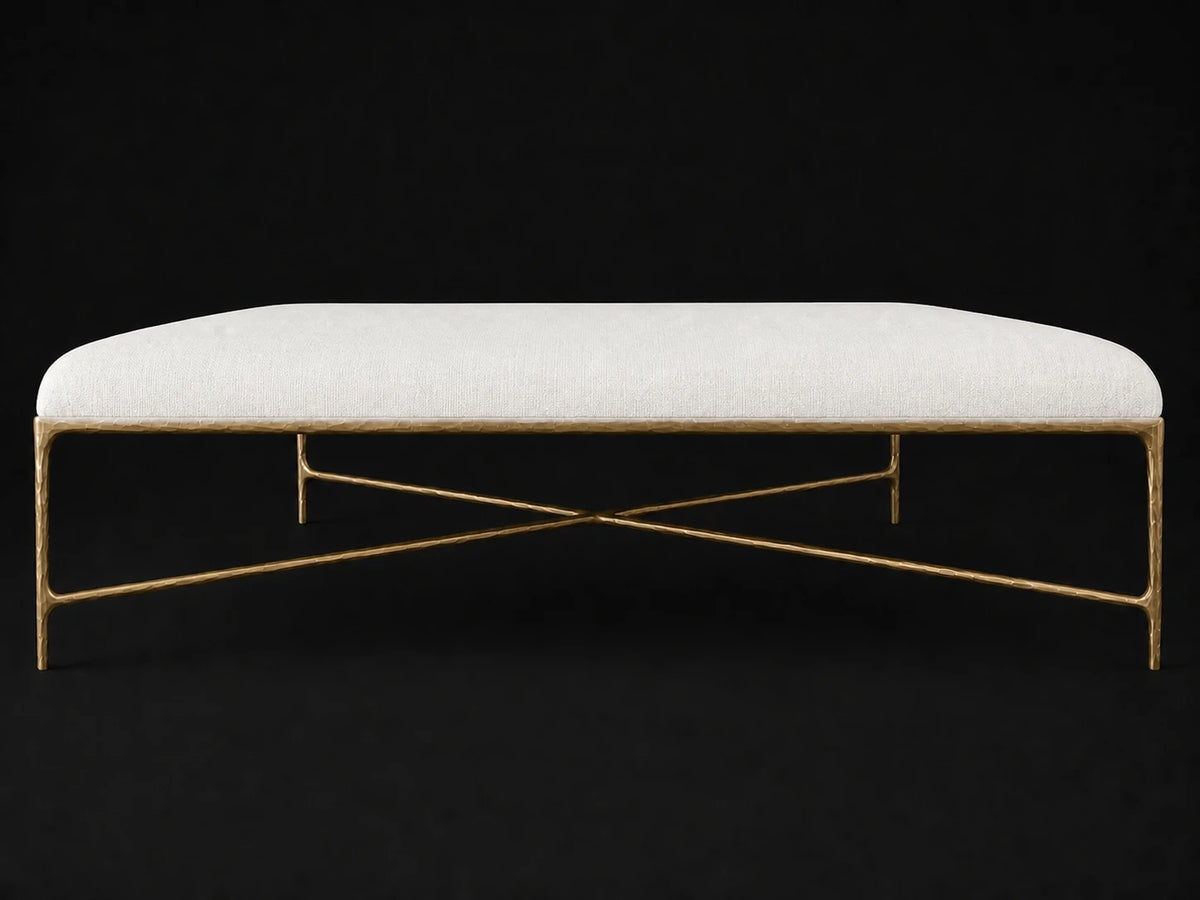 Square Coffee Ottoman, Fabric