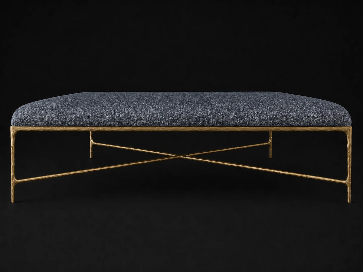 Square Coffee Ottoman, Fabric
