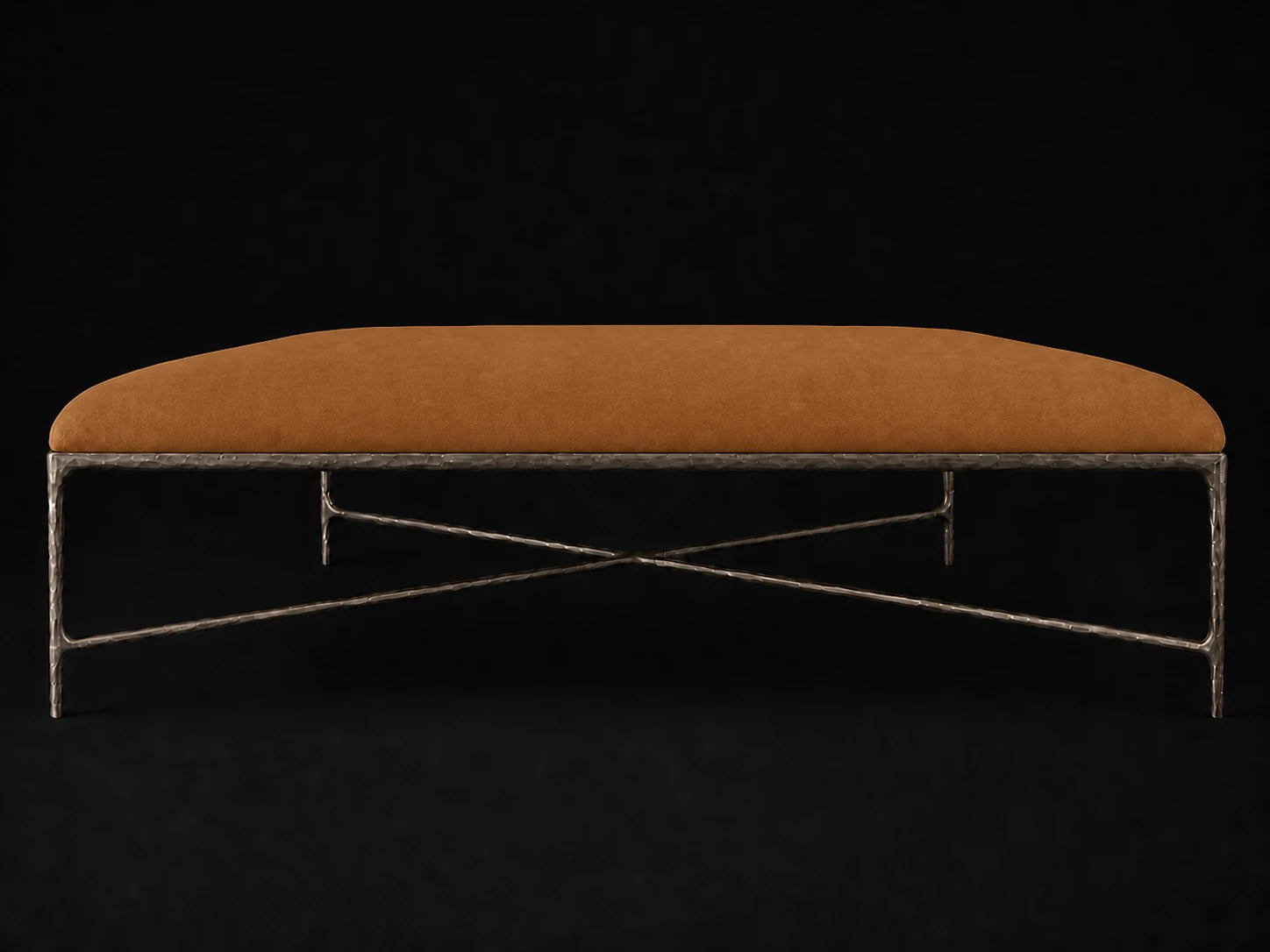 Square Coffee Ottoman, Leather