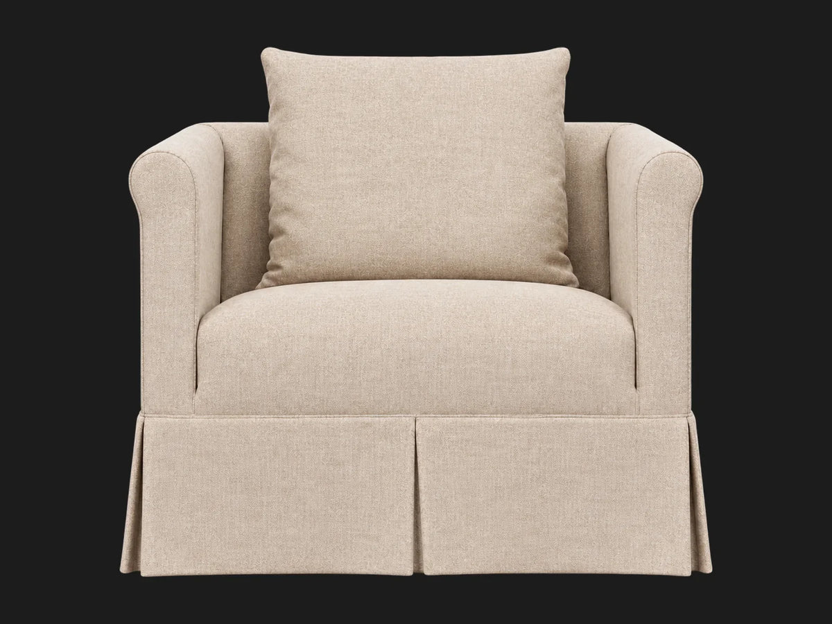 Dalia Chair - Performance Woven Chenille Desert