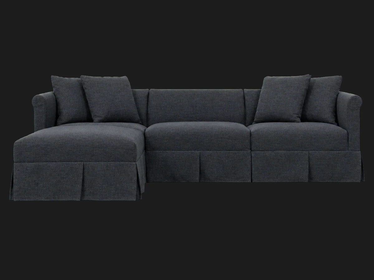 Performance Textural Weave Marina #Fabric & Color_Performance Textural Weave Marina