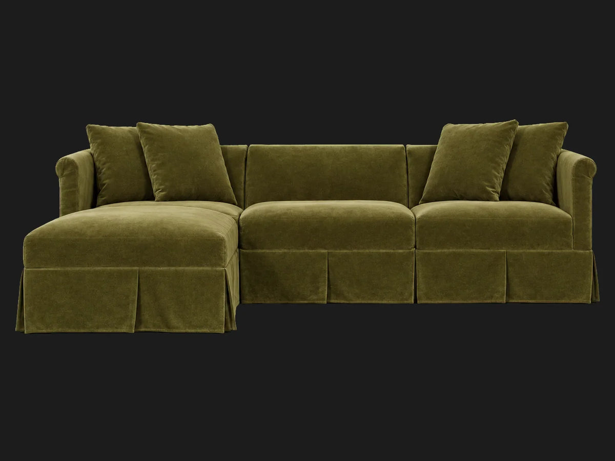 Performance Velvet Olive #Fabric & Color_Performance Velvet Olive