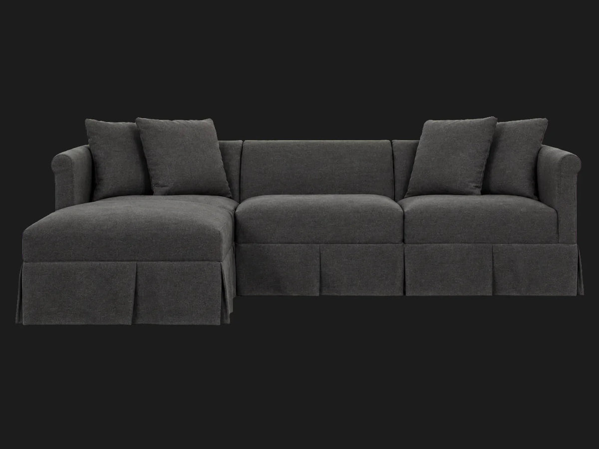Italian Brushed Wool Pepper #Fabric & Color_Italian Brushed Wool Pepper