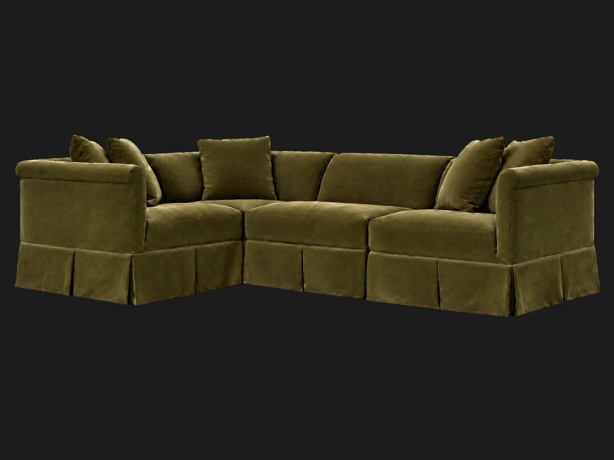 Performance Velvet Olive #Fabric & Color_Performance Velvet Olive