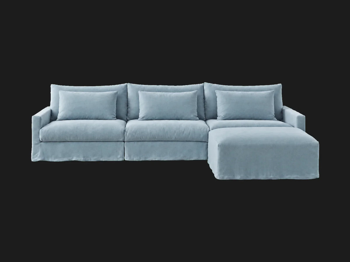 Performance Velvet Sky #Fabric & Color_Performance Velvet Sky