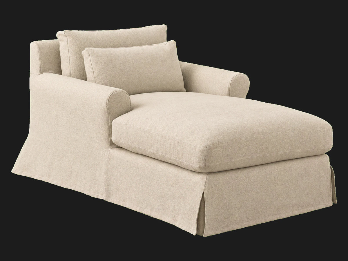 Elias Daybed – Performance Textural Weave Savanna