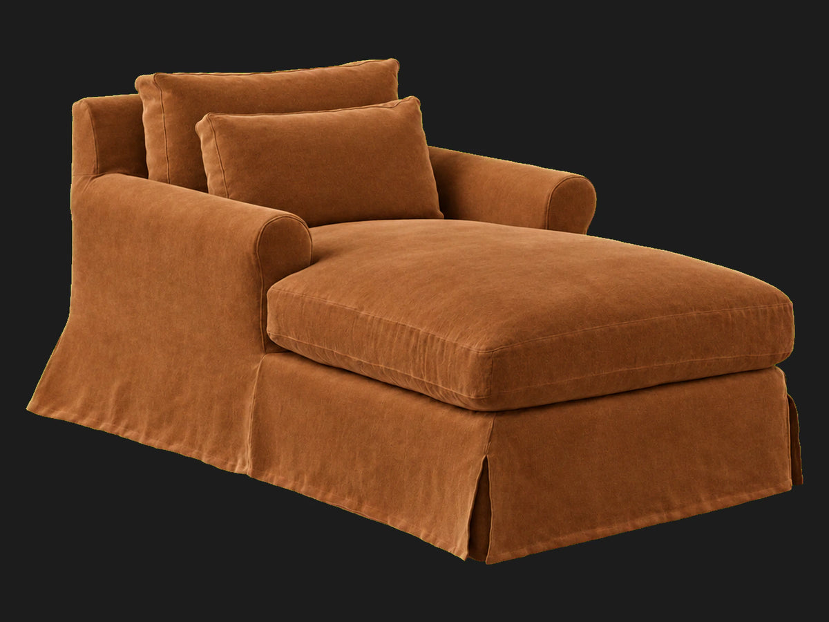 Elias Daybed – Performance Velvet Cider