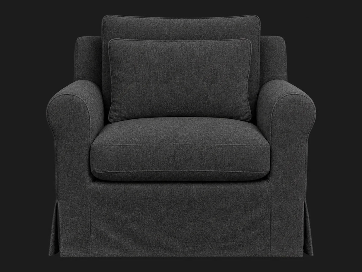 elias-swivel-chair #Fabric & Color_Italian Brushed Wool Pepper